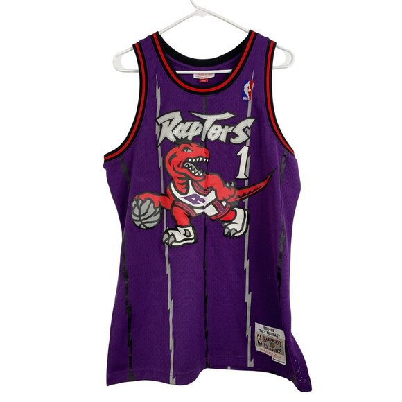 Mitchell & Ness Tracy McGrady Toronto Raptors HWC Swingman Jersey Sz M RD10711 - Picture 3 of 11